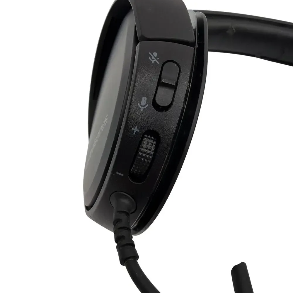 SteelSeries Arctis 1 Wired Gaming Headset HS-00020 Black – No Mic, Needs EarPads